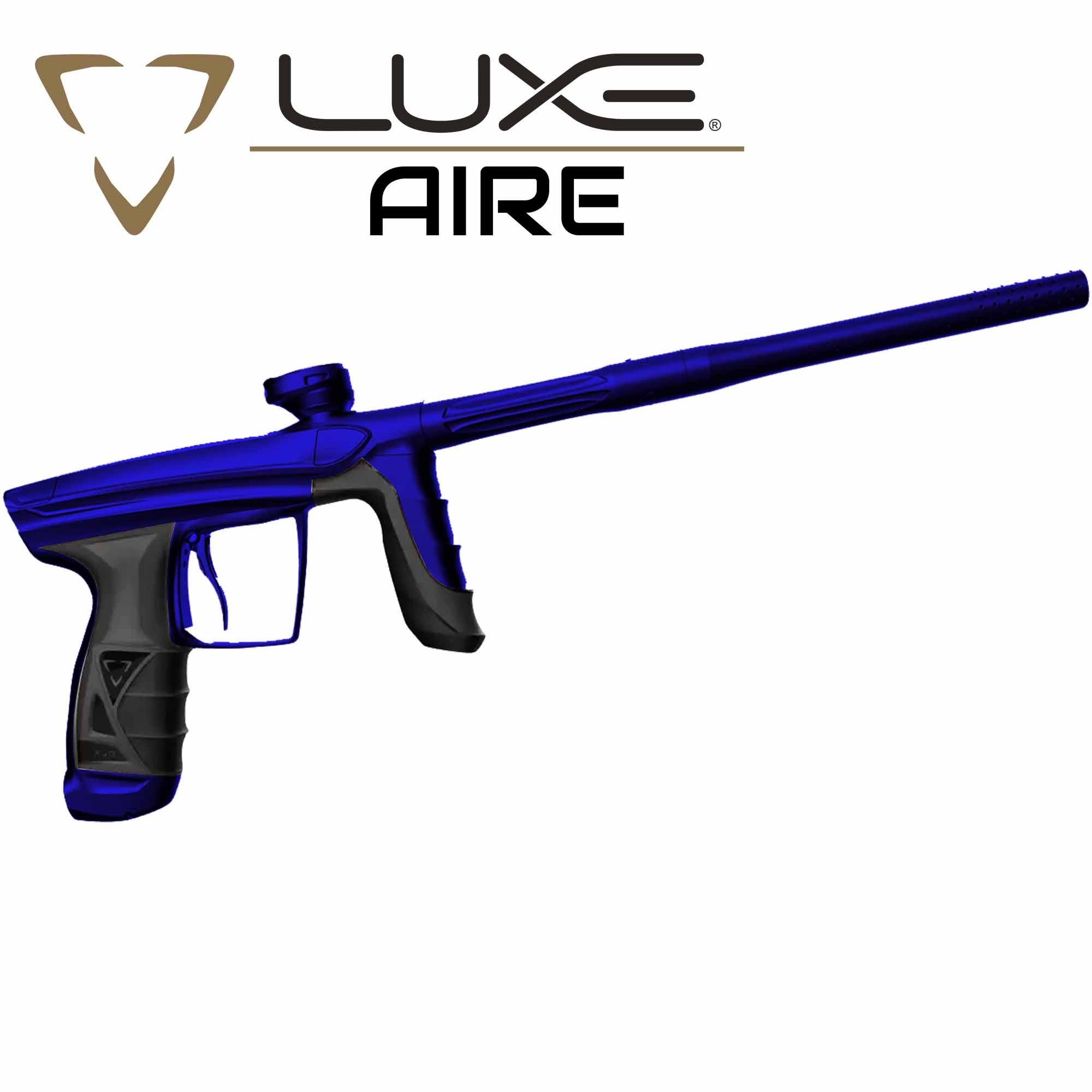 DLX Luxe® AIRE Markierer, blau poliert Feuerwaffe, Waffe, Pistole, Gewehr