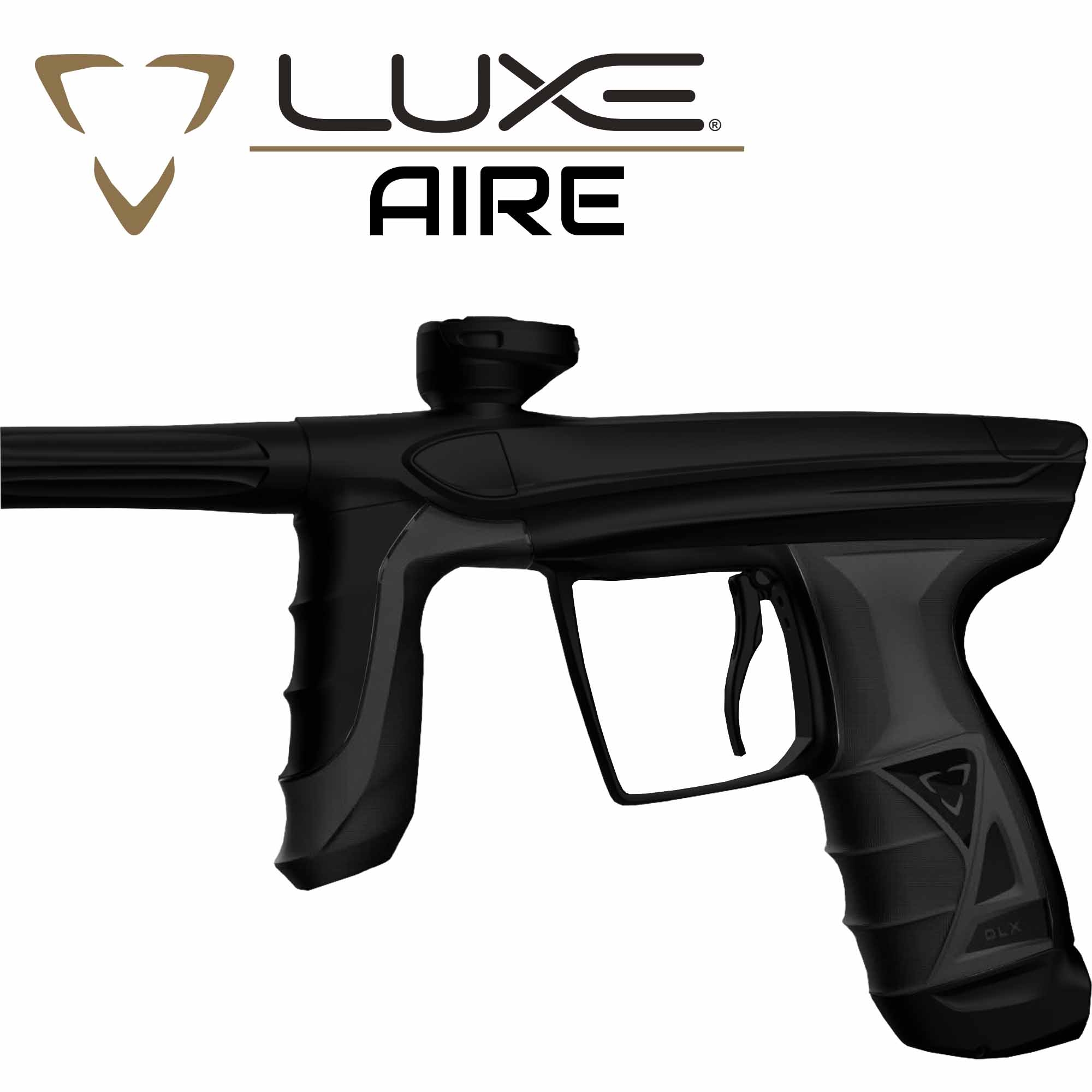 DLX Luxe® AIRE Markierer, schwarz matt Feuerwaffe, Waffe, Gewehr, Fön, Handfeuerwaffe
