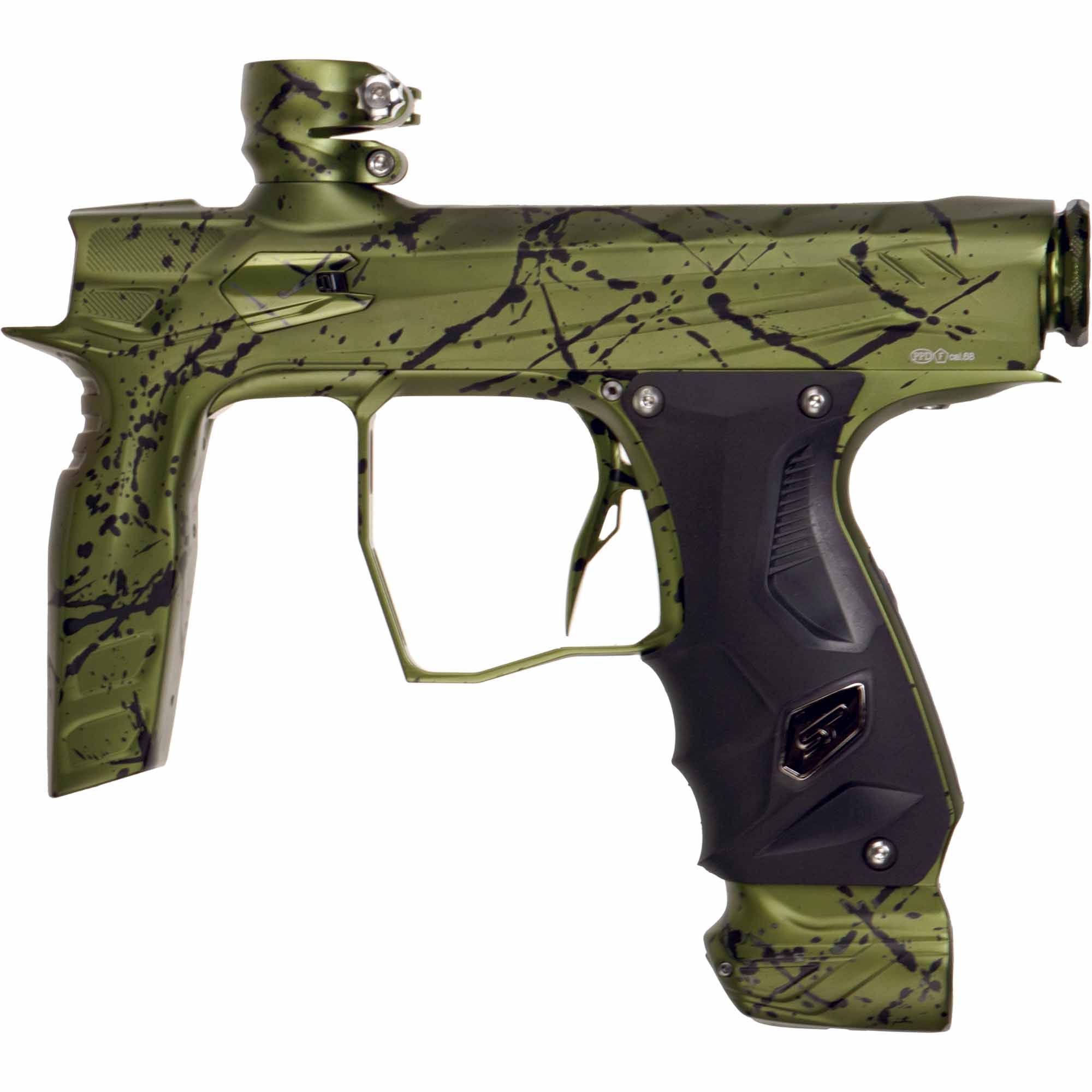HK Army Shocker® AMP Markierer, Combat Splash (oliv / schwarz) HK Army Shocker® AMP Markierer, Combat Splash (oliv / schwarz)