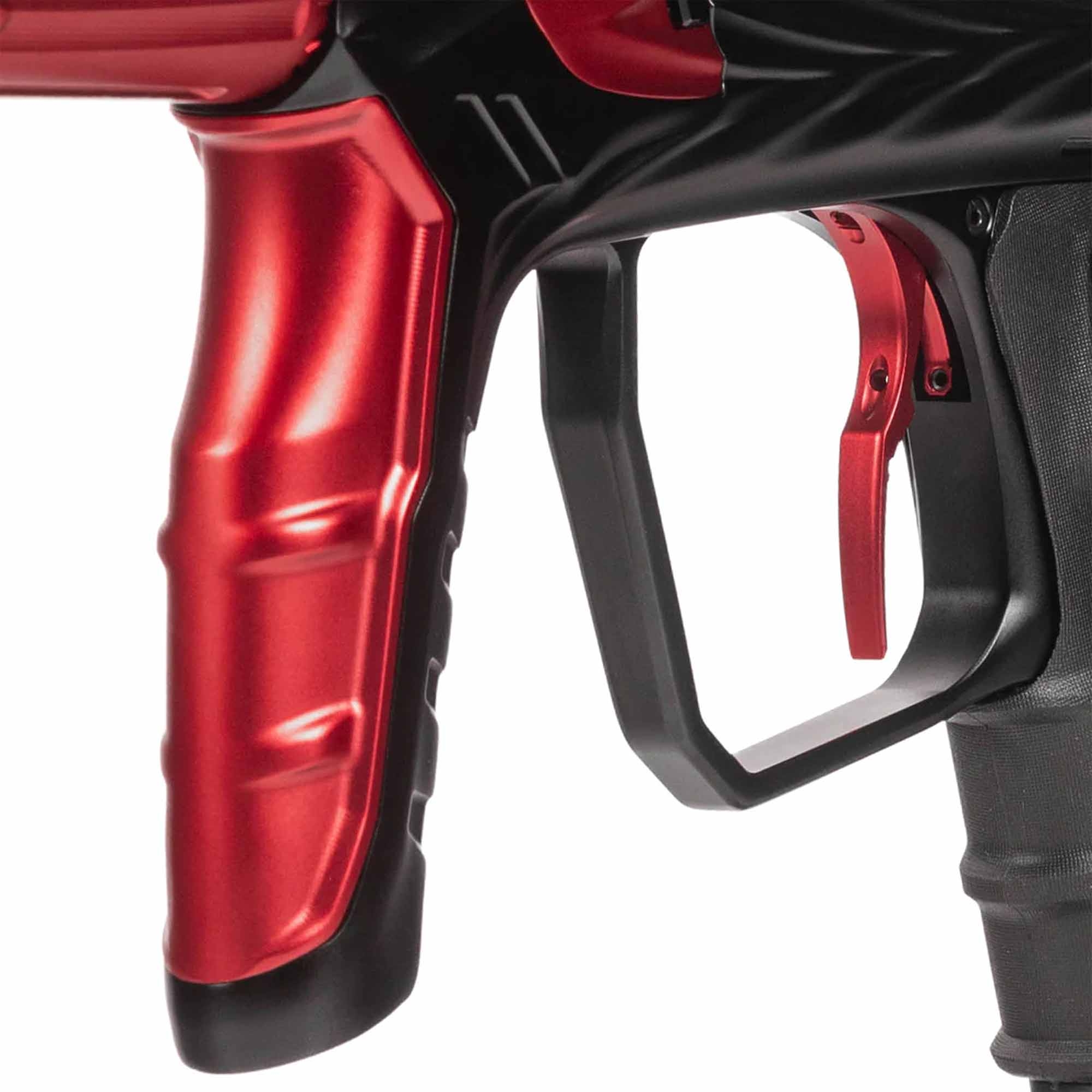 HK Army DLX Luxe® IDOL "SHREDDER" Markierer, rot/schwarz Feuerwaffe, Waffe, Pistole, Handfeuerwaffe