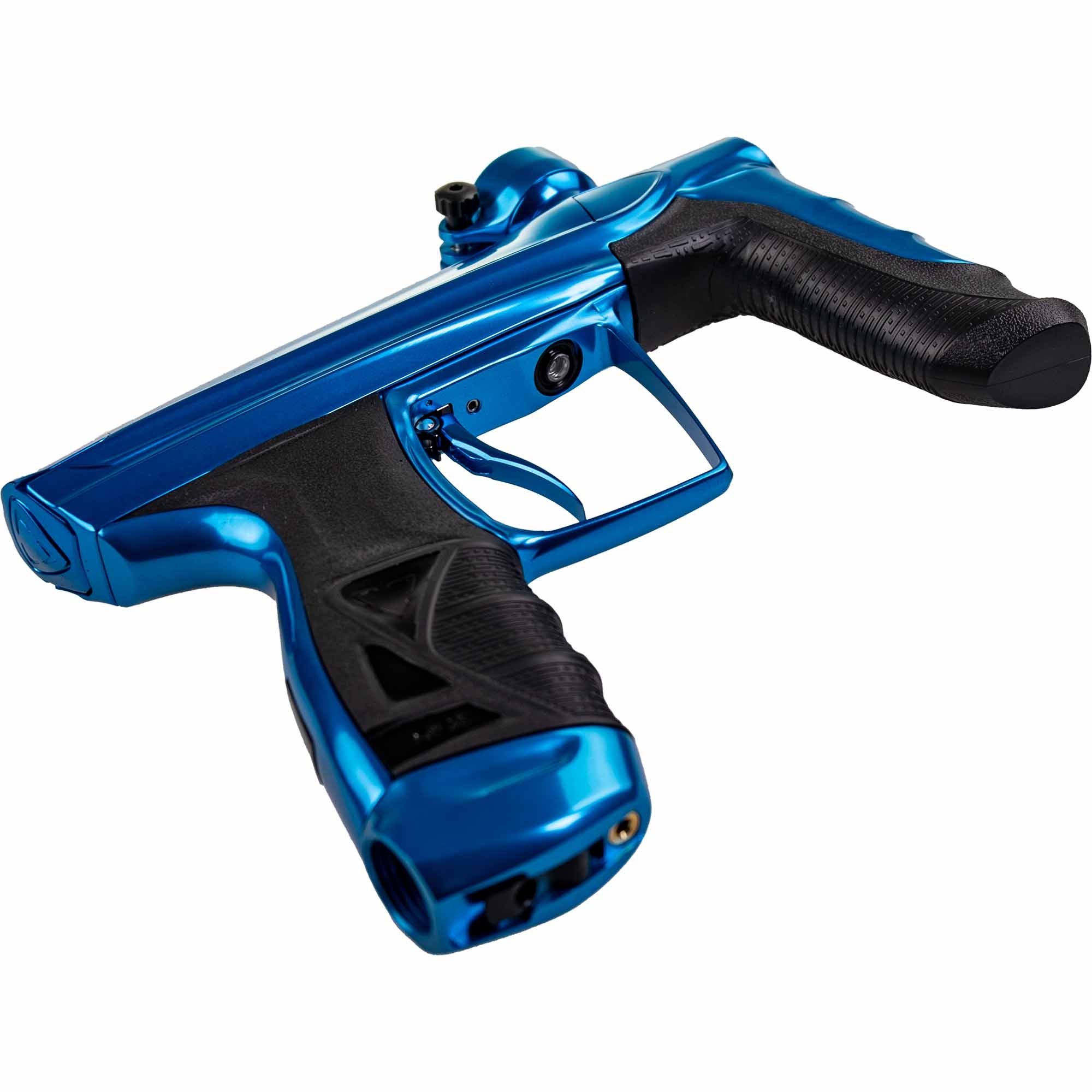DLX Luxe® AIRE Markierer, blau poliert Blowgun, Blau, Pistolengriff, Auslöser, Griff