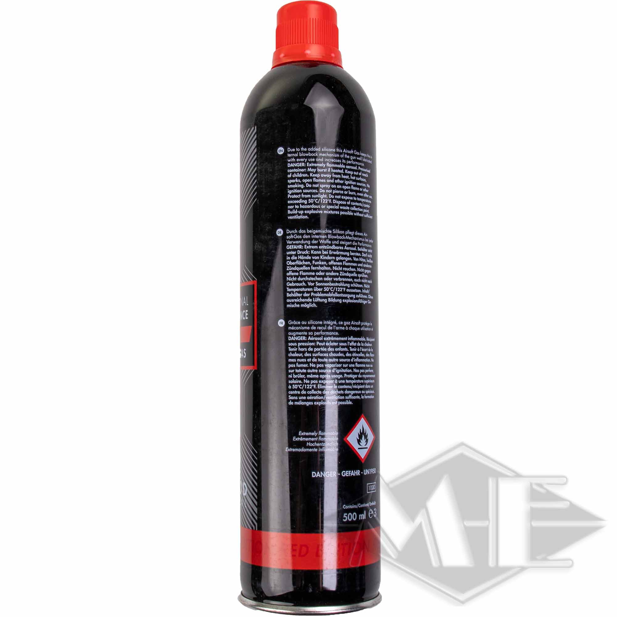 NIMROD Professional Performance Airsoft Red Gas 500ml