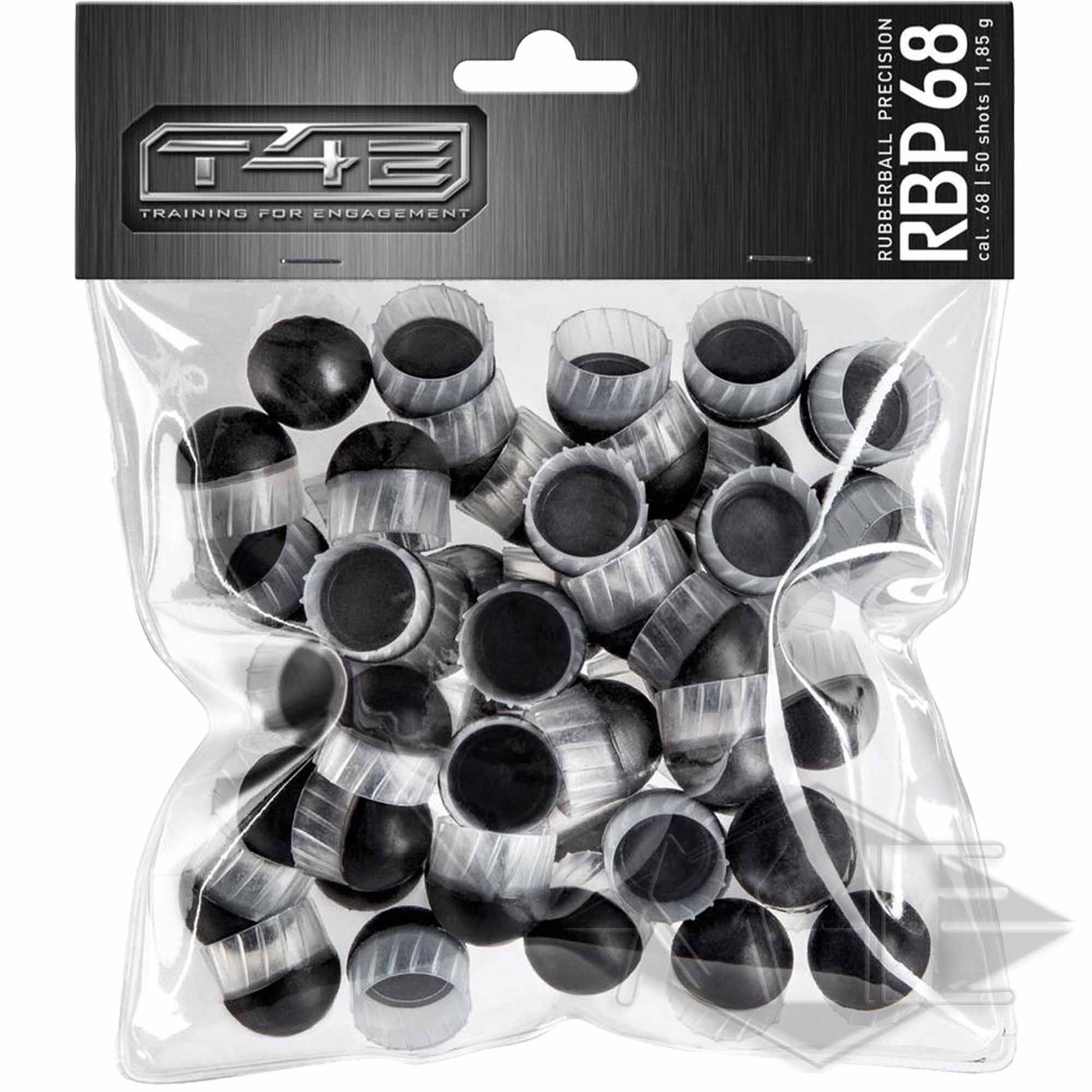Umarex cal.68 Reballs "T4E RUB 68 Precision Rubberballs", 50 Stück Umarex cal.68 Reballs "T4E RUB 68 Precision Rubberballs", 50 Stück
