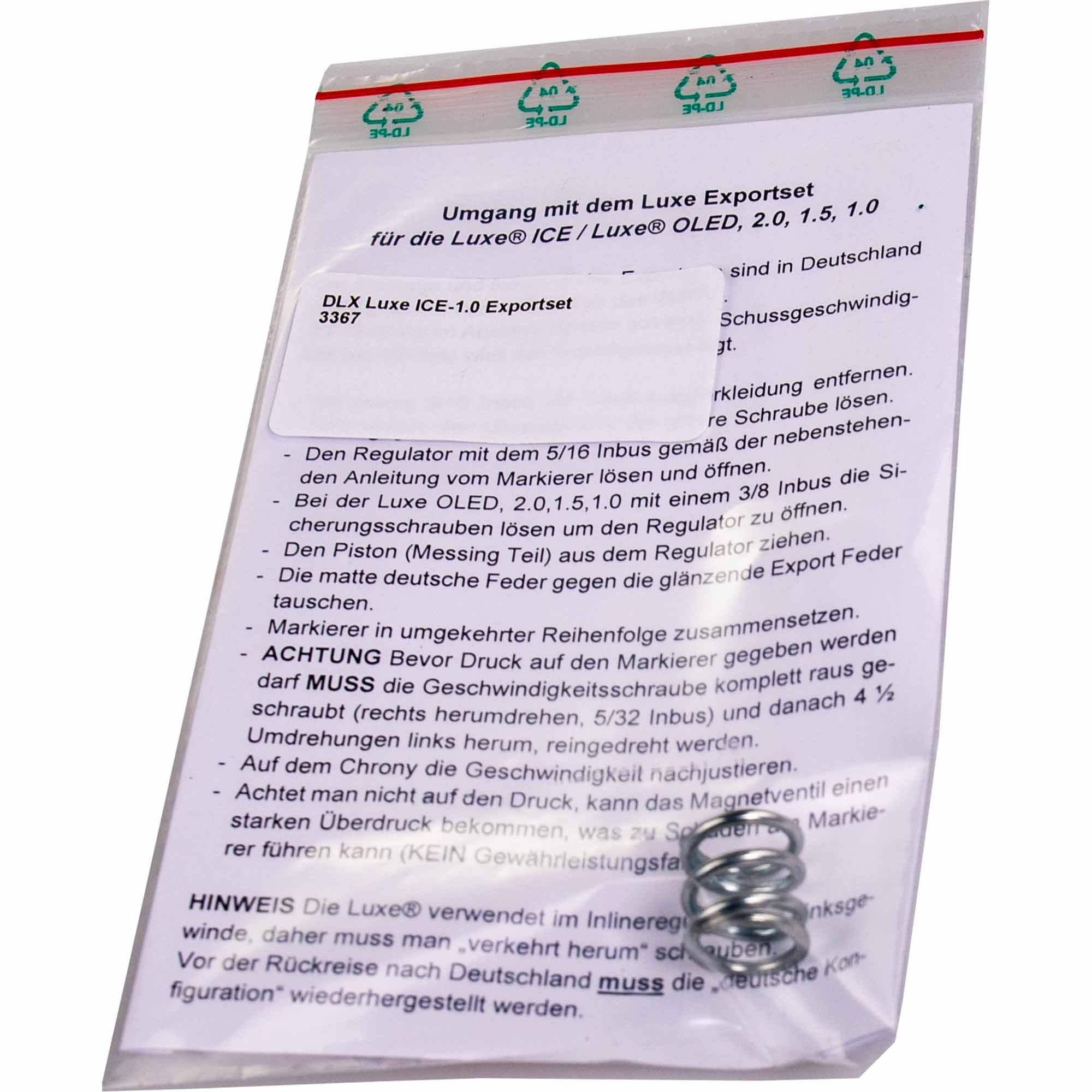 DLX Luxe ICE-1.0 Exportset Text