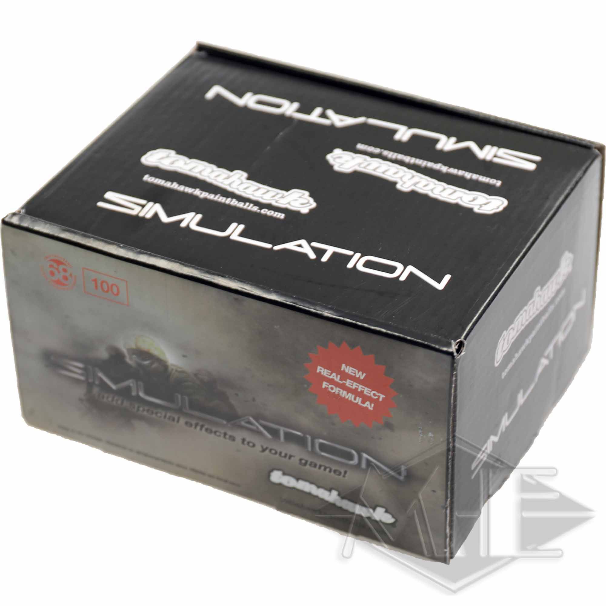 Tomahawk cal.68 "Simulation" Powder Balls, 100er Kiste