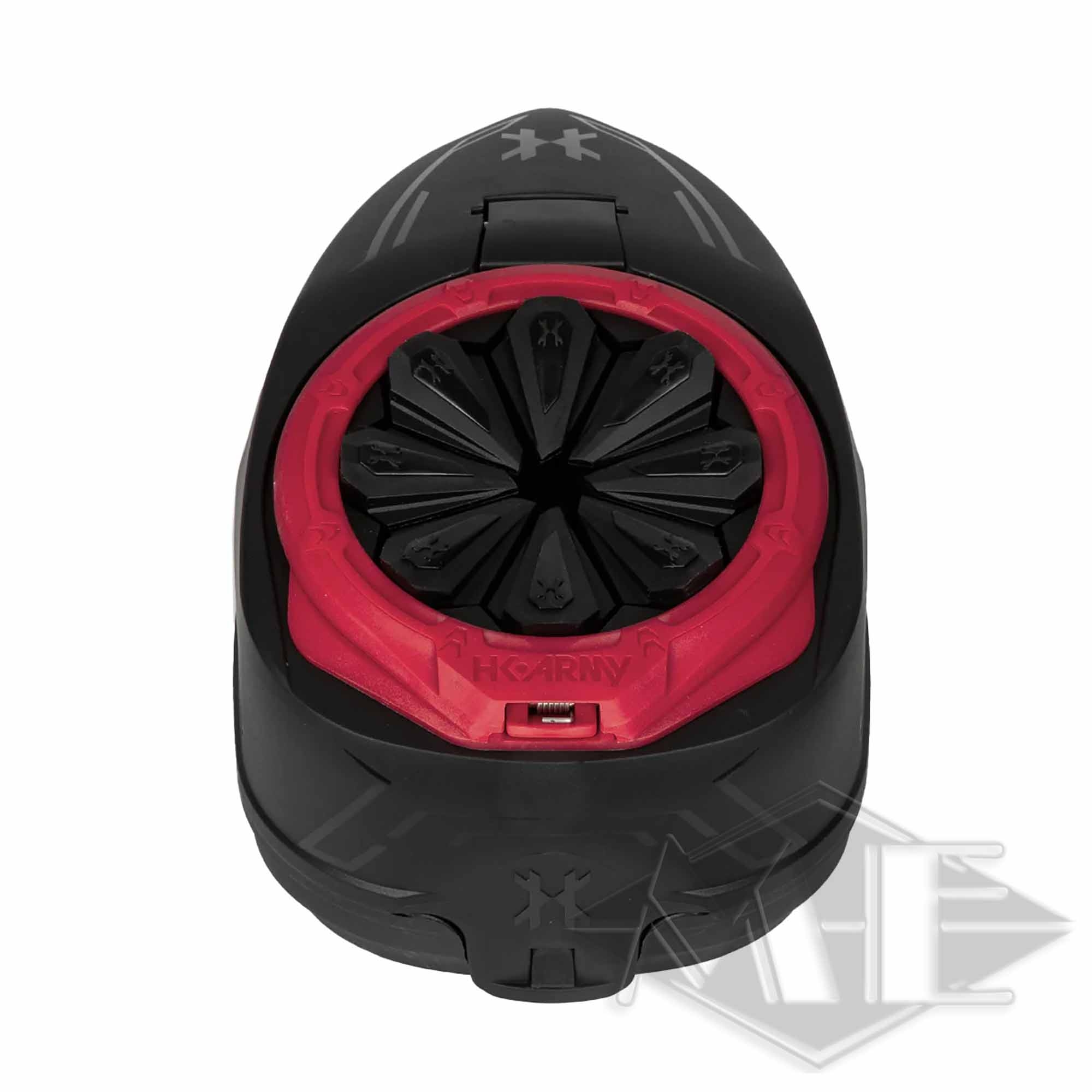 Schutzmaske, Sportmaske, Rot, Schwarz, Gehäuse