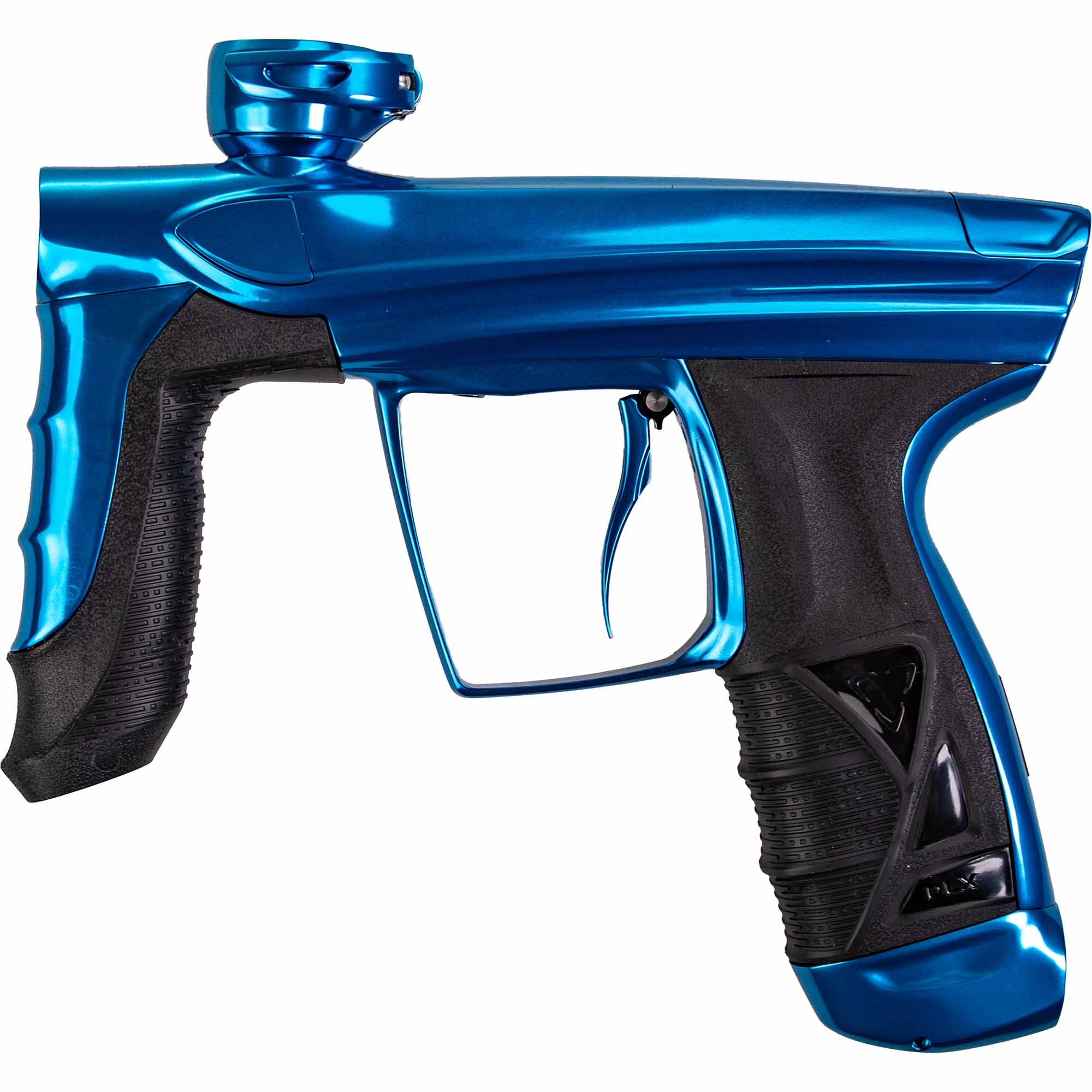Paintball-Pistole, Blau, Pistolengriff, Synthetik, Auslöser