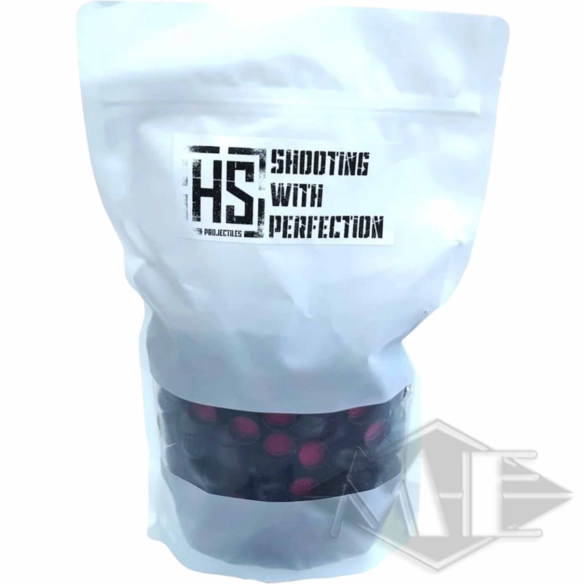 HS Projectiles cal.68, 200er Beutel pouch, berries, black, red, snack