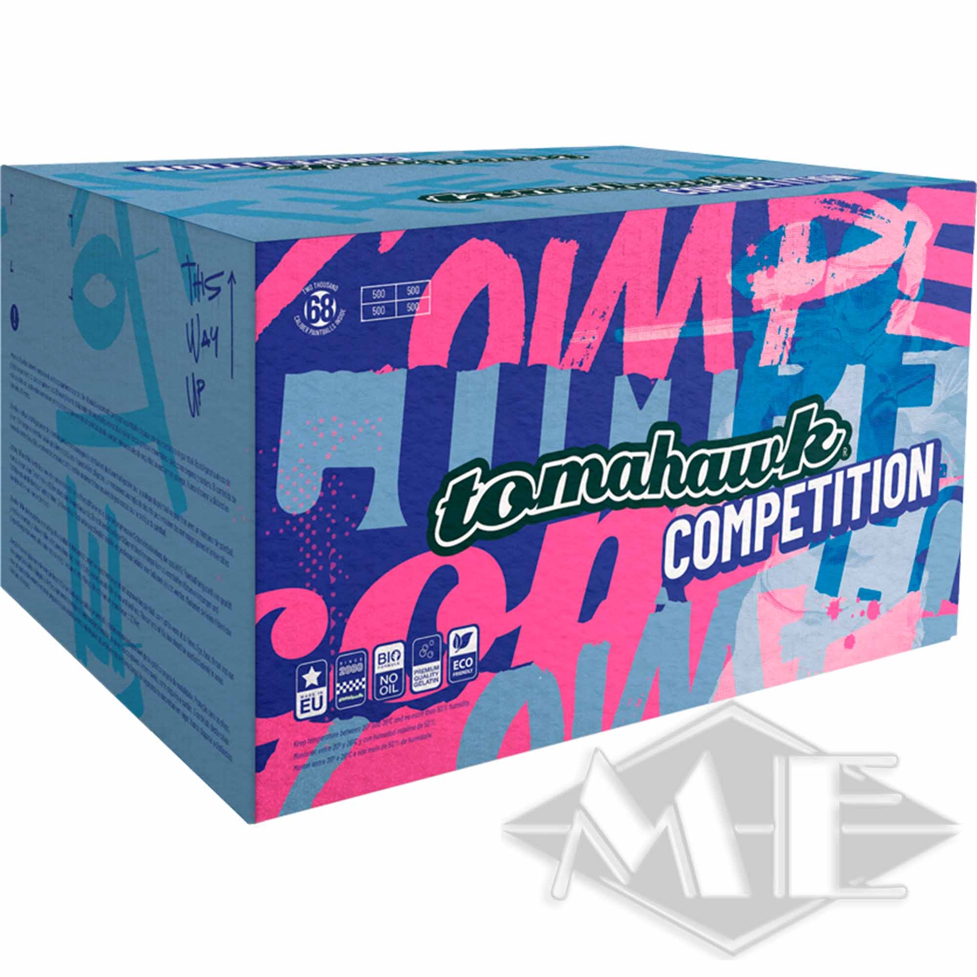 1efdd6feea9cb42746a219d715de3783639b8b78 Tomahawk "Competition" Paintballs, 2000er Kiste