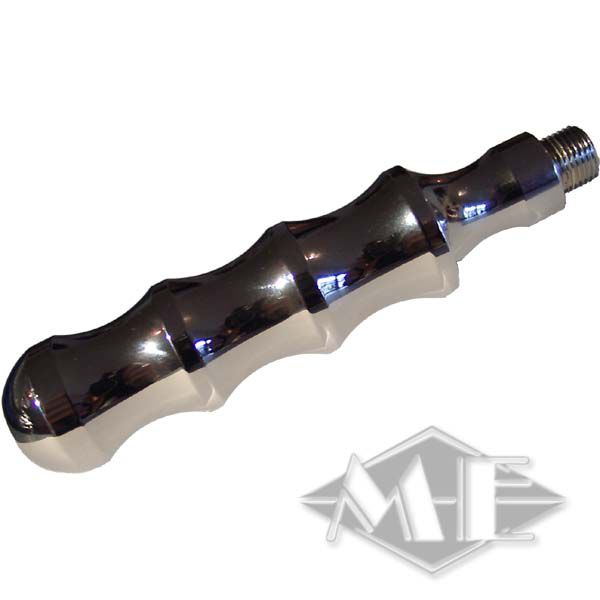 PPD Gas Thru Frontgriff, 1/8" Gewinde, chrom PPD Gas Thru Frontgriff, 1/8" Gewinde, chrom