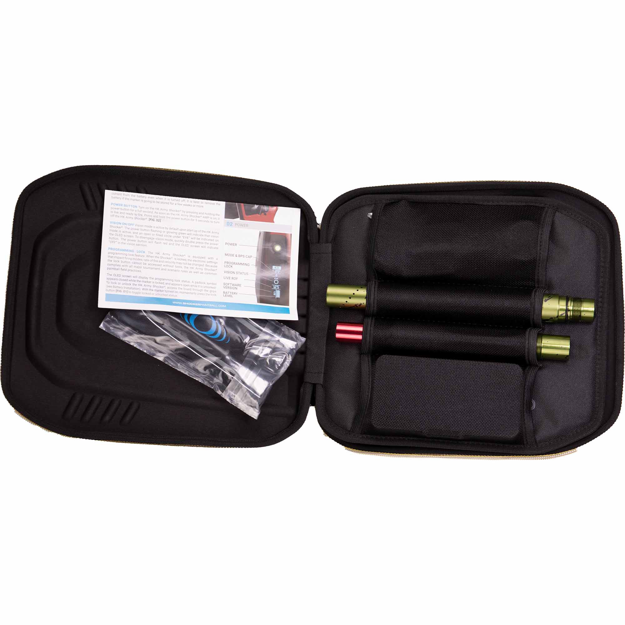 HK Army Shocker® AMP Markierer, Combat Splash (oliv / schwarz)