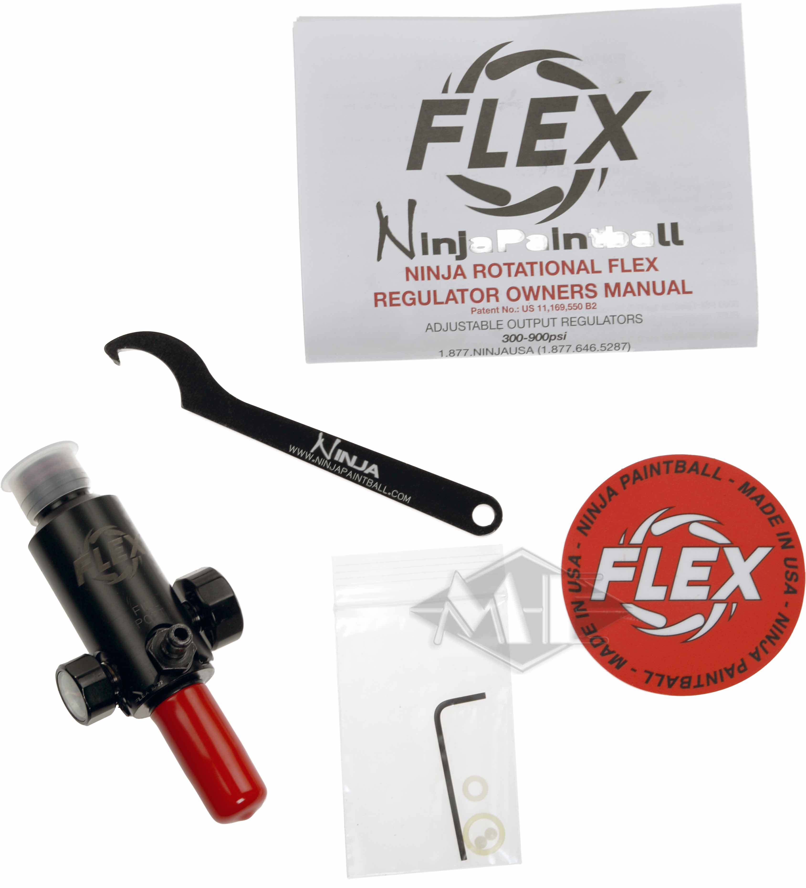 300bar Ninja "Flex" Regulator 300bar Ninja "Flex" Regulator
