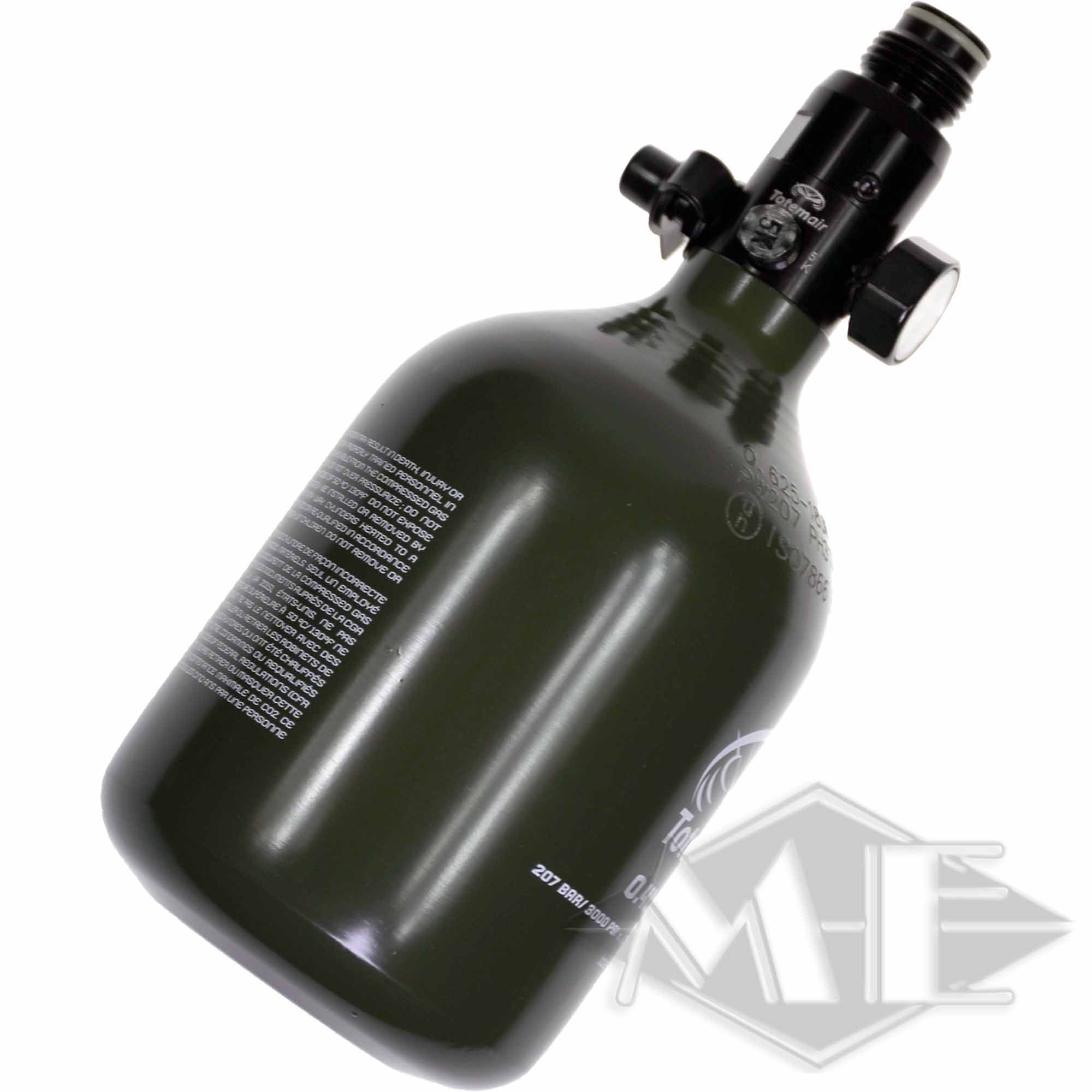 0,4L/26ci Alu Flasche mit 200bar Regulator "Standard" 0,4L/26ci Alu Flasche mit 200bar Regulator "Standard"