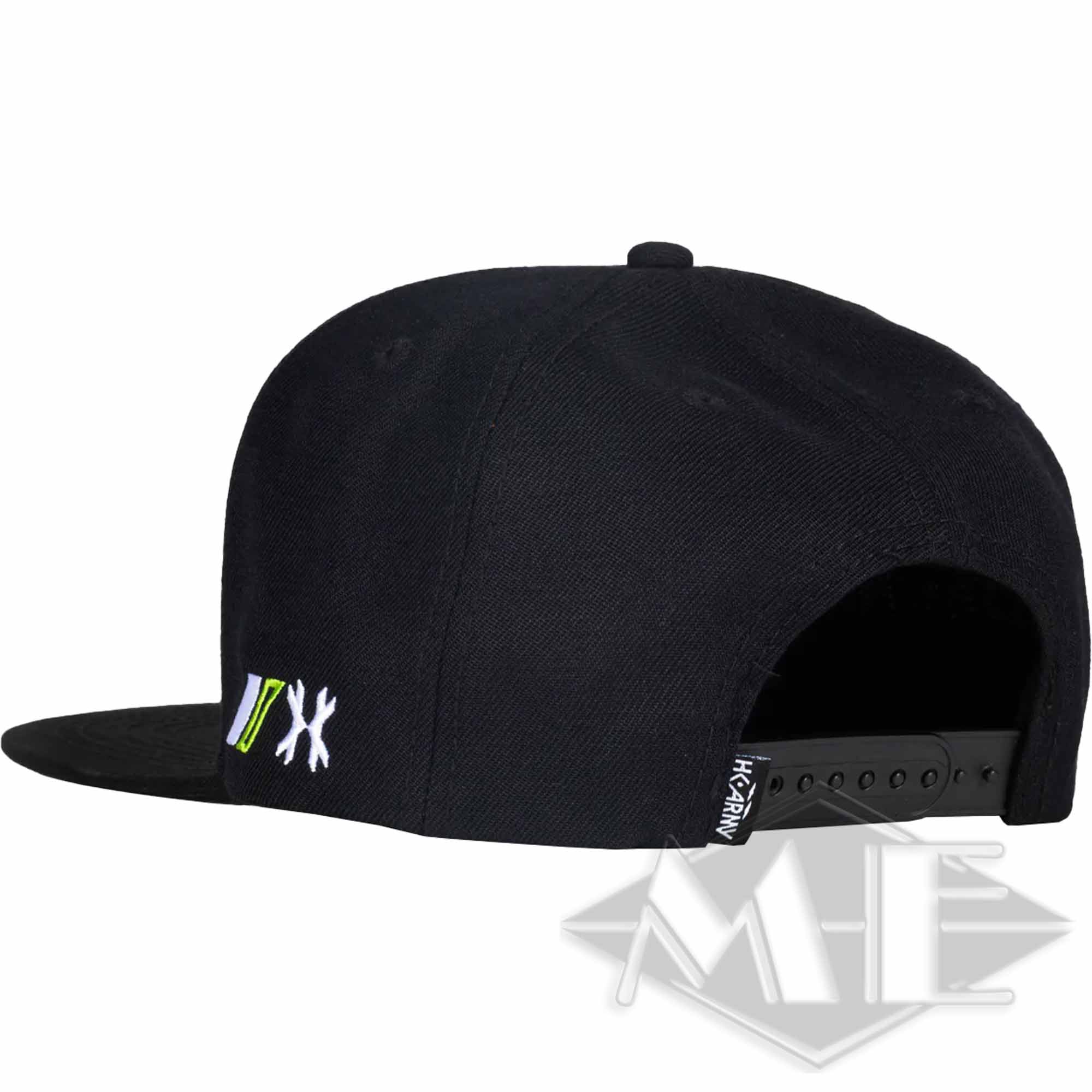HK Army Snap Back Hat Baseballmütze, schwarz/grün/weiss HK Army Snap Back Hat Baseballmütze, schwarz/grün/weiss