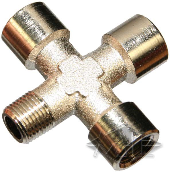 PPD 1/8" Kreuz- Stück PPD 1/8" Kreuz- Stück