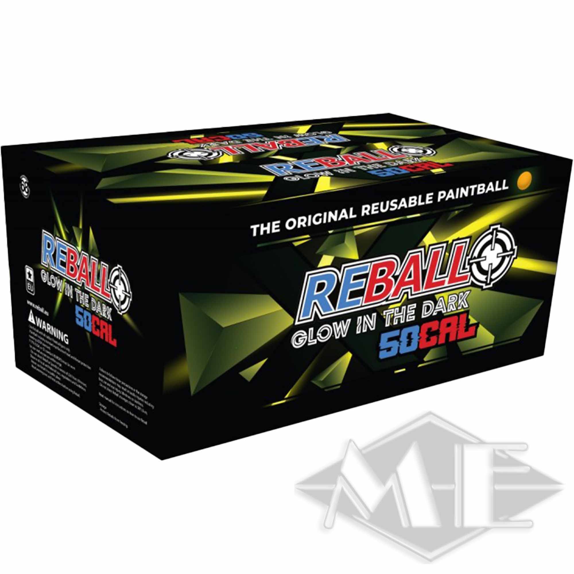 Reball cal.50 Glow in the Dark, 1000er Kiste Reball cal.50 Glow in the Dark, 1000er Kiste