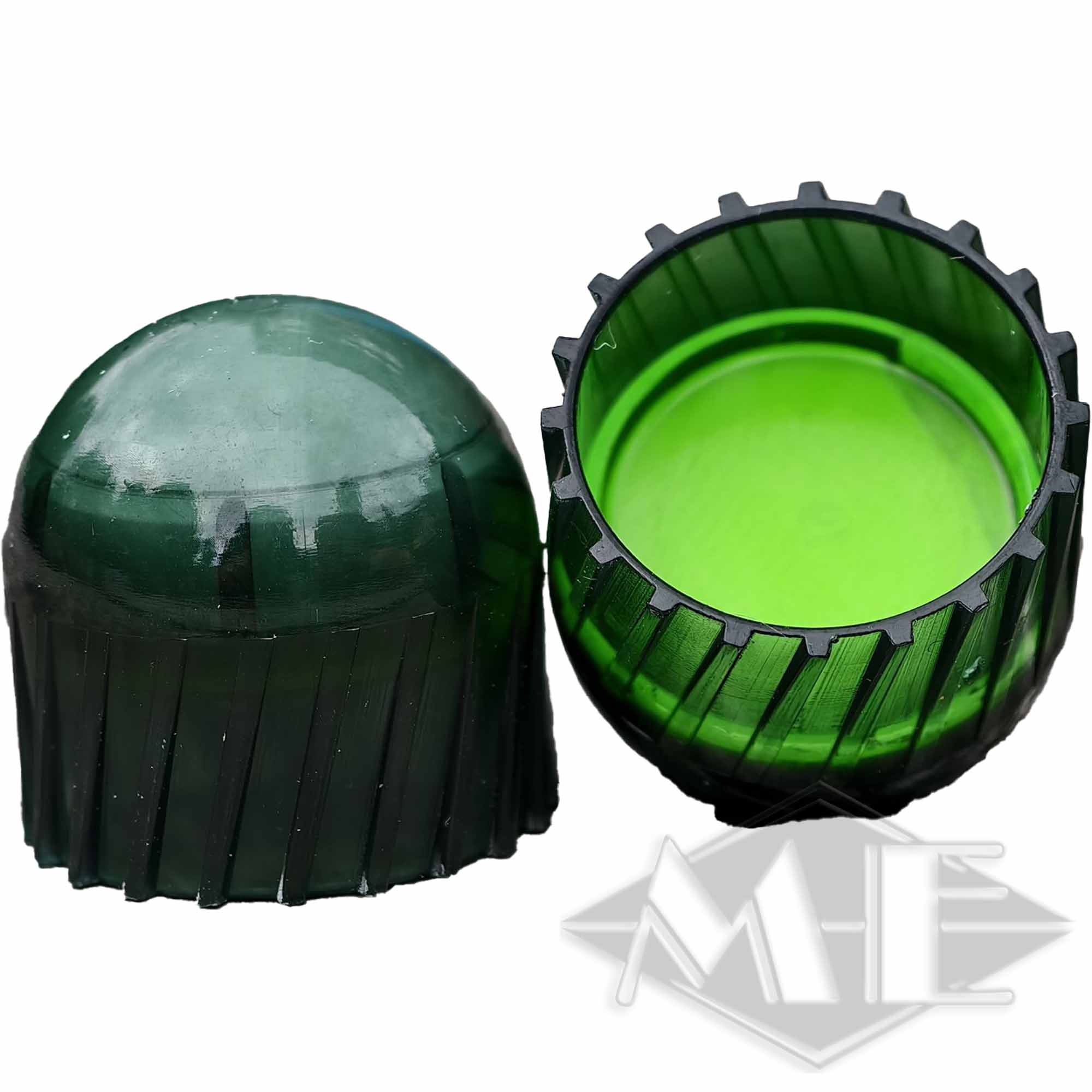 Kappe, Kronkorken, Schraubdeckel, Grün, Gummi