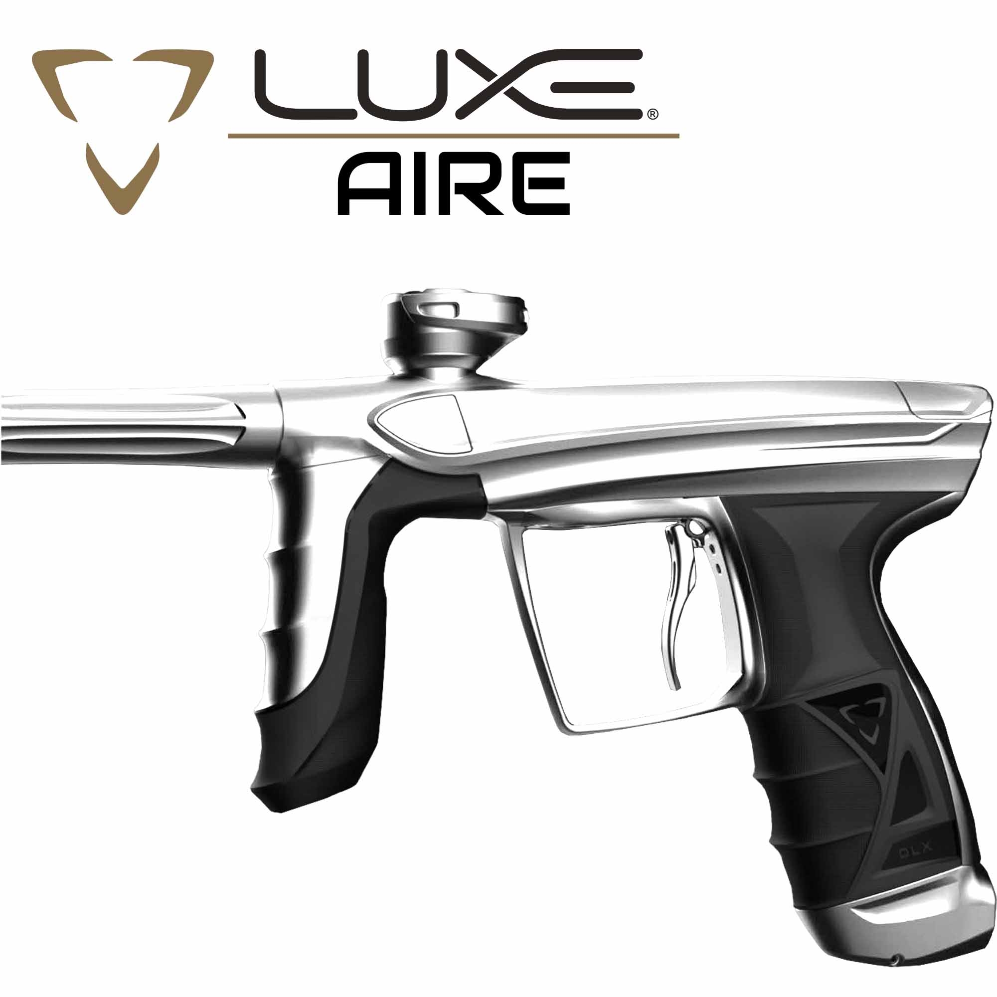 DLX Luxe® AIRE Markierer, weiß matt Feuerwaffe, Waffe, Fön, Handfeuerwaffe, Gewehr
