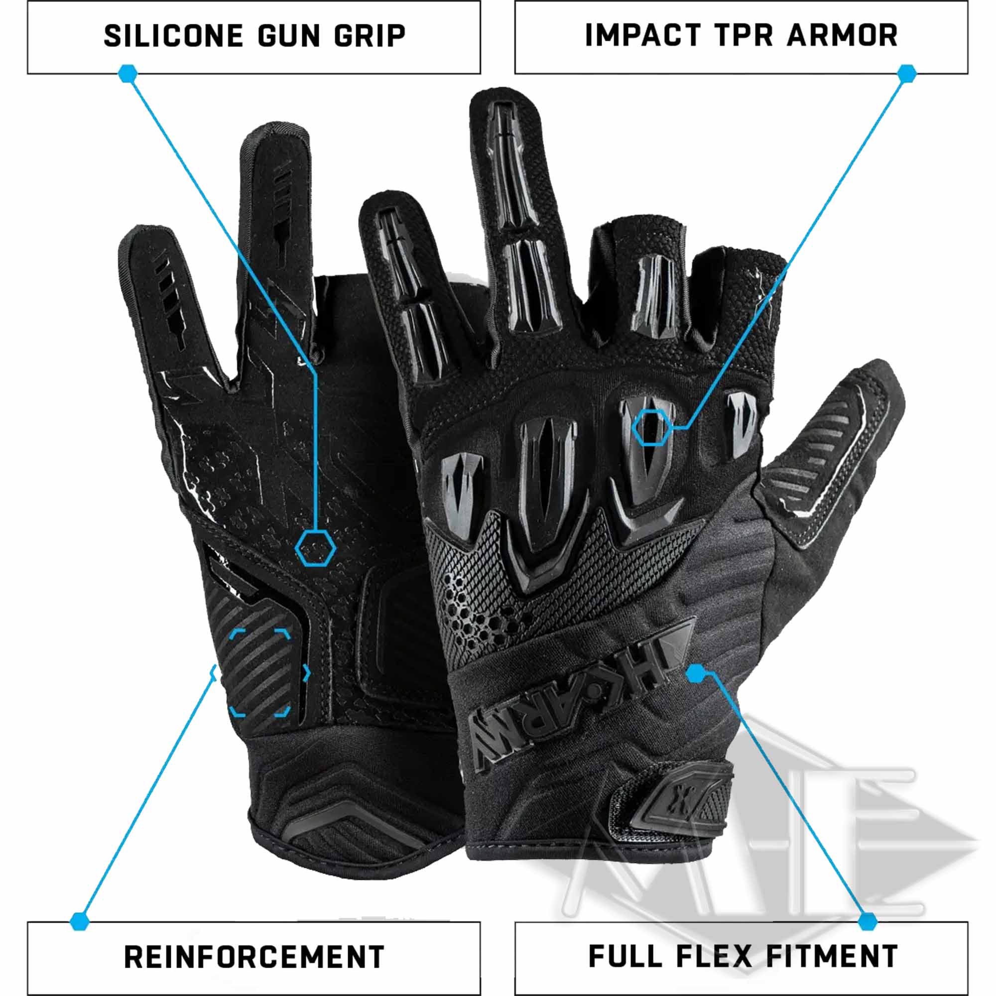 HK Army Handschuh Hardline "Armored"