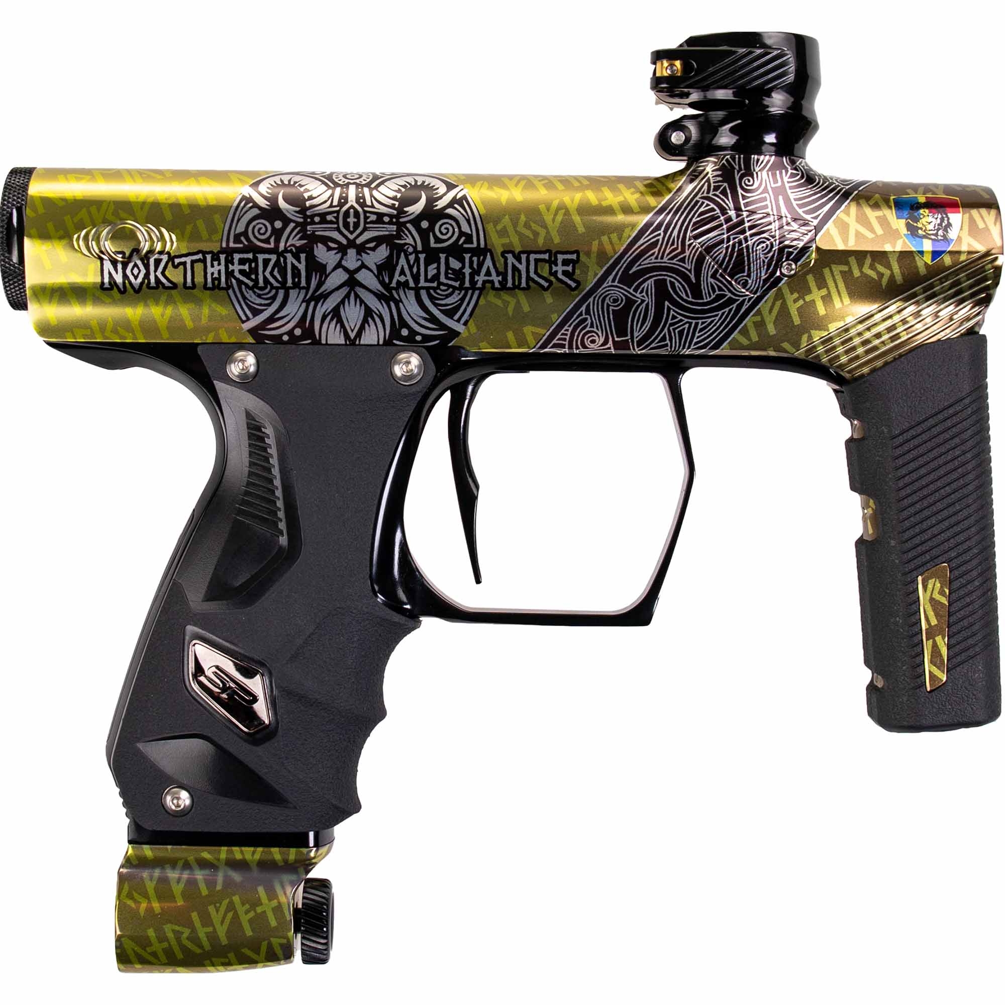 SP Shocker® ERA Markierer "NORTHERN ALLIANCE" Graphic Wrap Feuerwaffe, Waffe, Pistole, Handfeuerwaffe, Gewehr