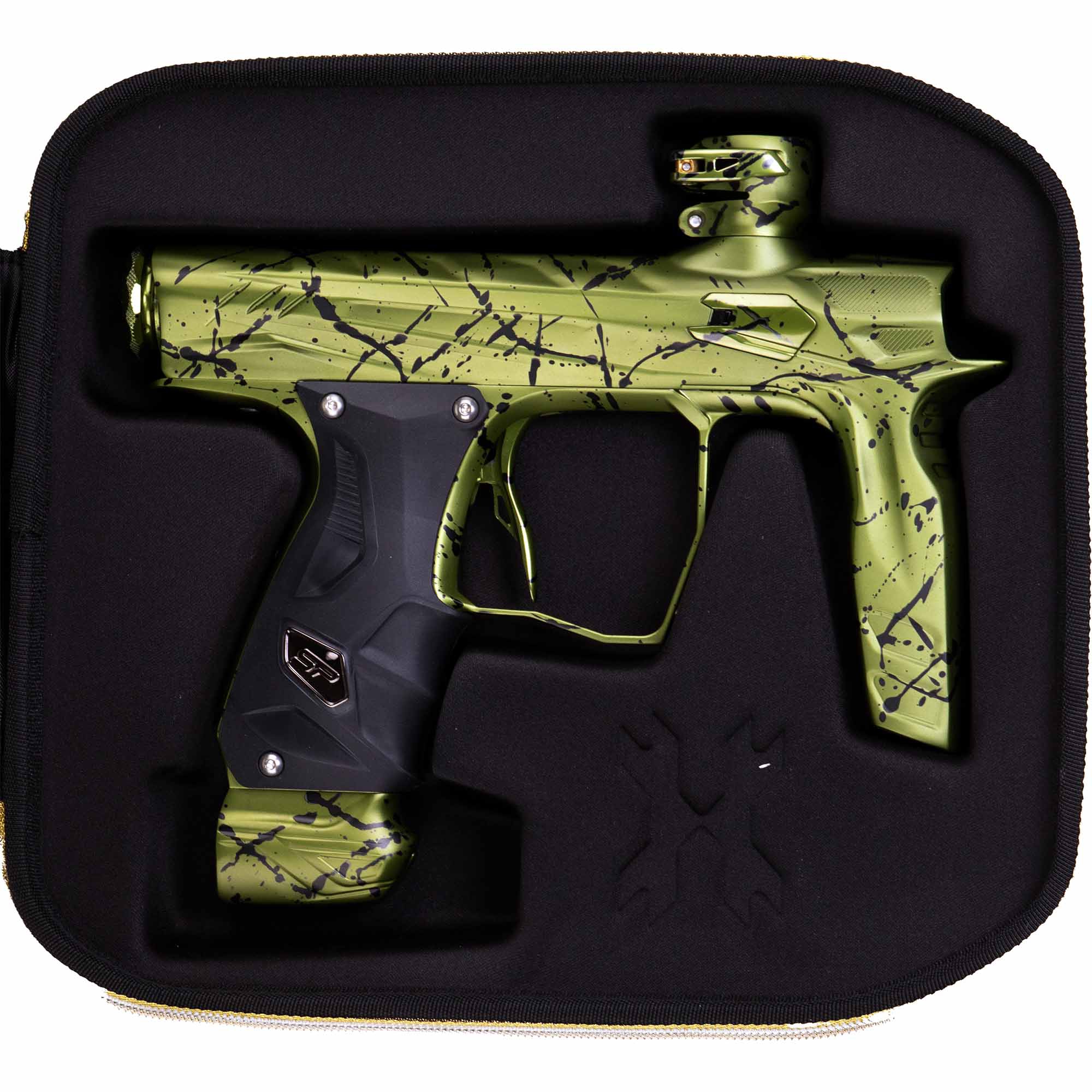 HK Army Shocker® AMP Markierer, Combat Splash (oliv / schwarz) HK Army Shocker® AMP Markierer, Combat Splash (oliv / schwarz)