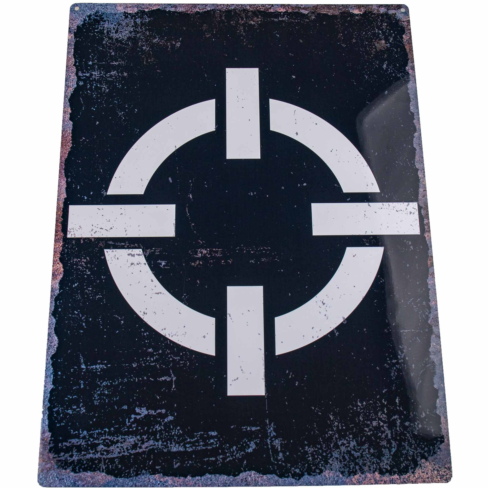 GOG Metall Werbeschild "Crosshair" GOG Metall Werbeschild "Crosshair"