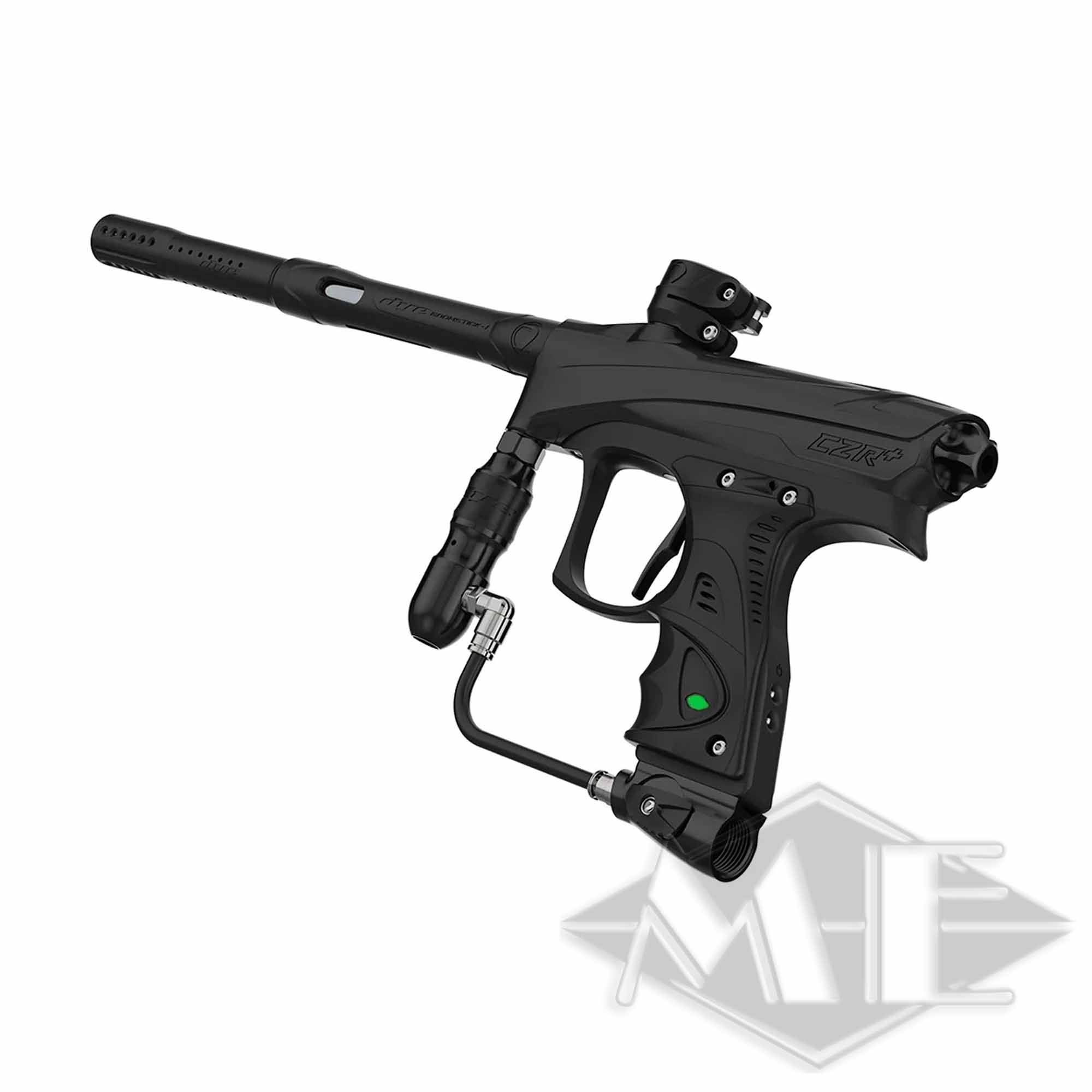 DYE CZR+ Markierer schwarz/schwarz matt Feuerwaffe, Waffe, Pistole, Handfeuerwaffe, Gewehr