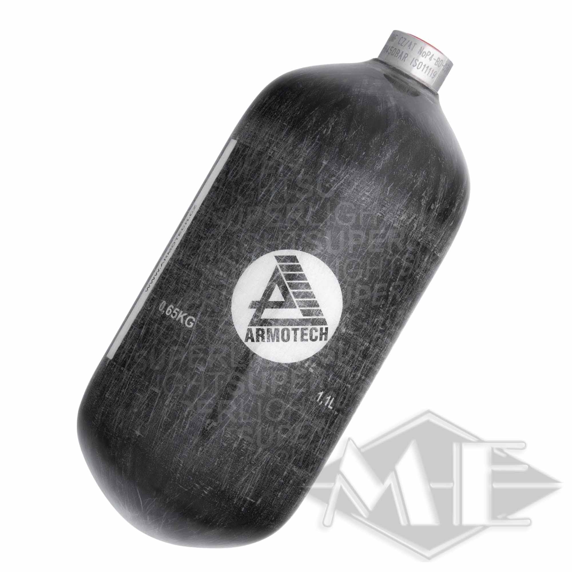 1,1 Liter Composite Flasche "Armotech" SupraLite, Pi, 4500psi Flasche, Wasserflasche, Getränk, Pop-Flasche, Limonade