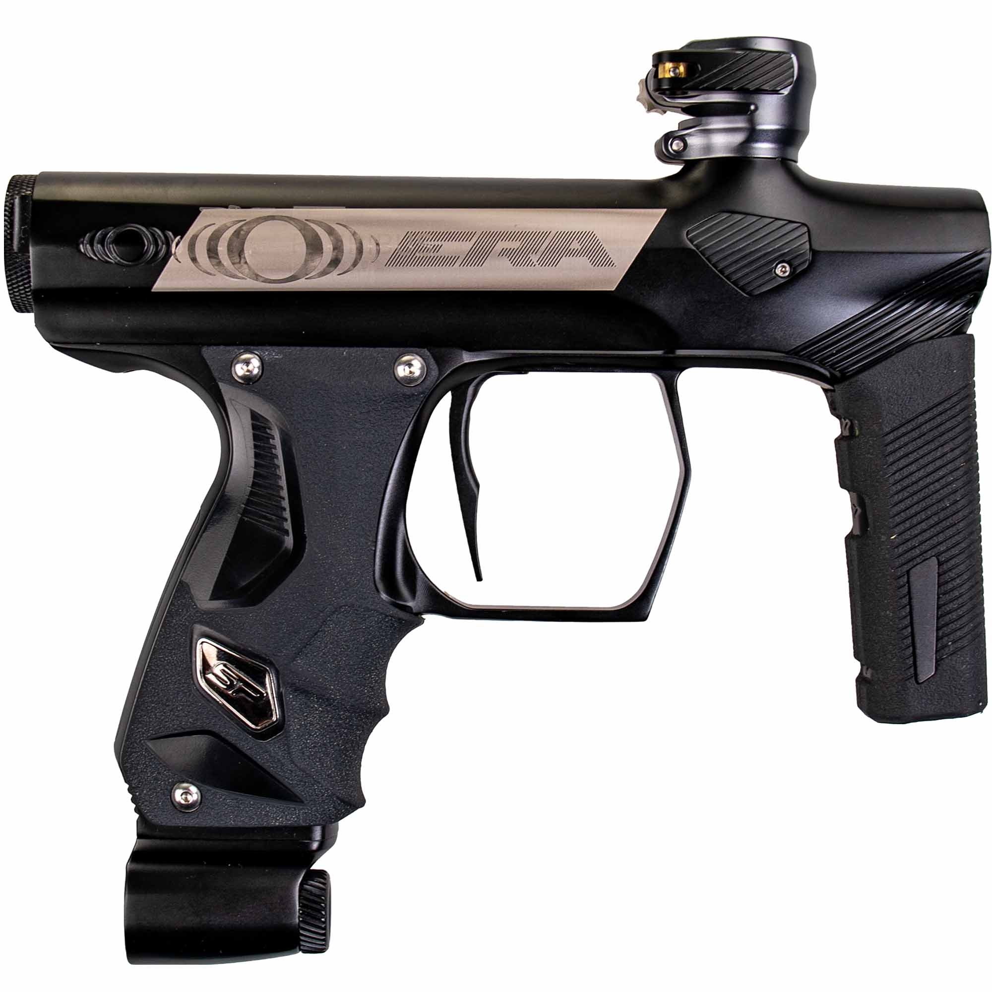 SP Shocker® ERA Markierer "ERA", schwarz matt Pistolen-Peripherie, Markeraufnahme, Elektronisches Gewehr, Magazinhalter, Schwarz