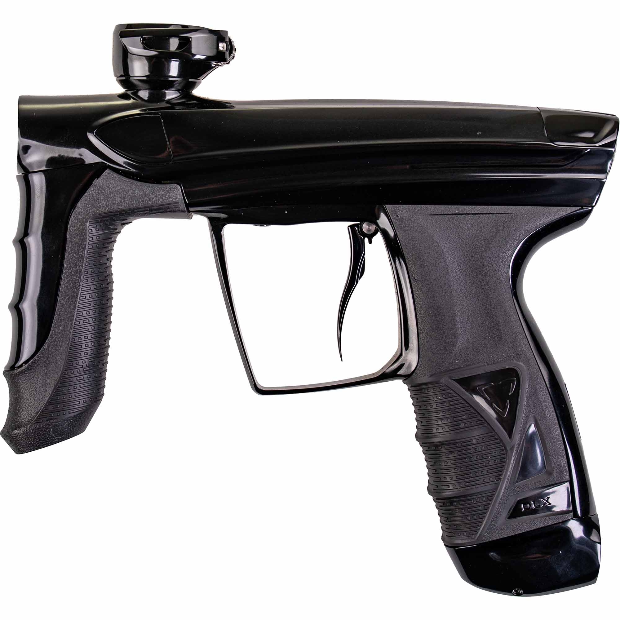 DLX Luxe® AIRE Markierer, schwarz poliert paintball gun, pistol grip, black, airsoft, caliber