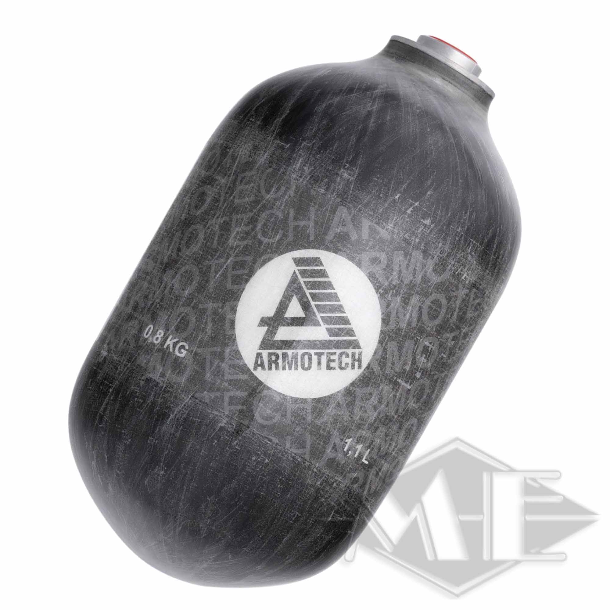 1,1 Liter Composite Flasche "Armotech", Pi, 4500psi Flasche, Wasserflasche