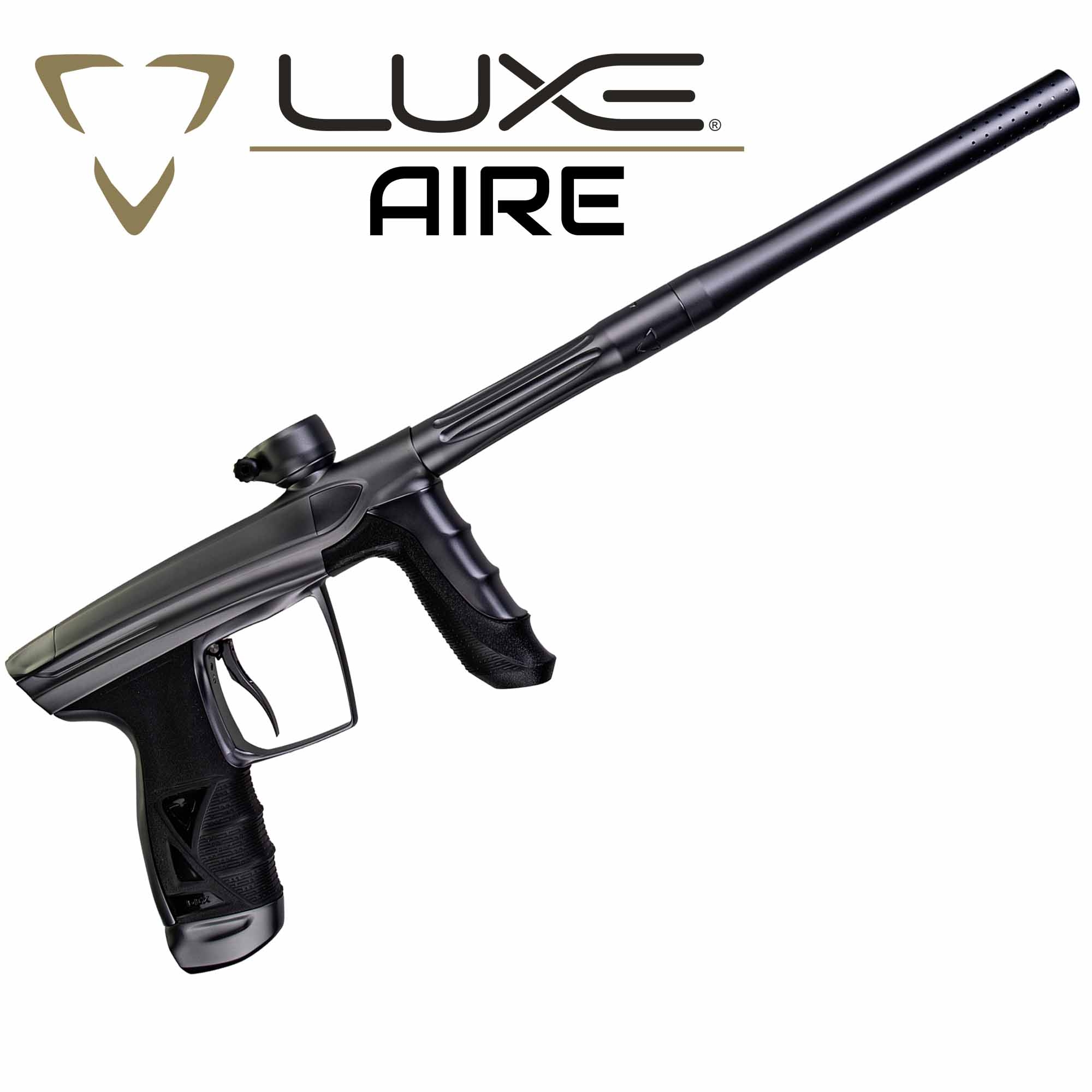 DLX Luxe® AIRE Markierer, grau matt paintballGun, airgun, pistol, black, silencer