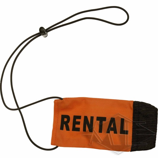 "Rental" barrel cover, orange