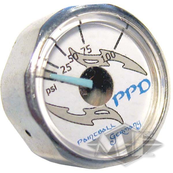 Mini manometer 0-100psi, d=23mm