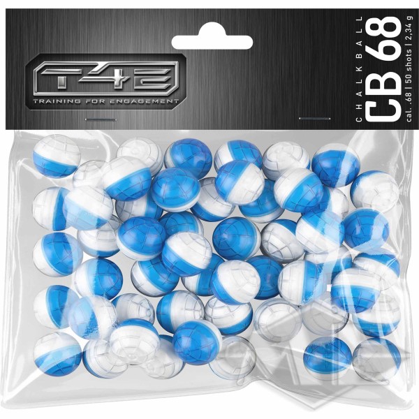 Umarex cal.68 chalk balls "T4E CKB 68 Chalk Balls", 50 pieces