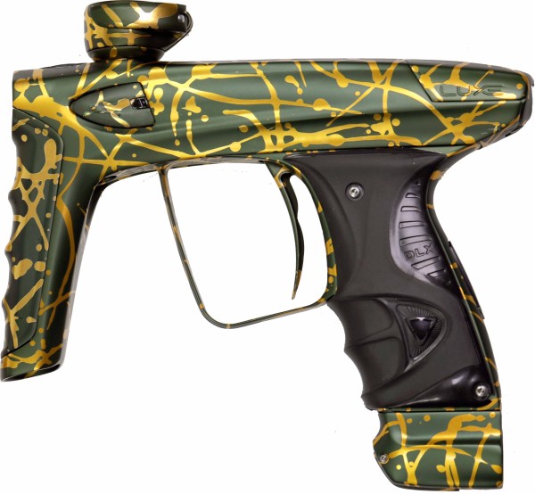 DLX "Luxe ICE" marker, (1 of 15) dust olive - 3D splash polished gold B-merchandise