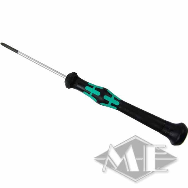 Wera Kraftform Micro slotted screwdriver, 2 mm