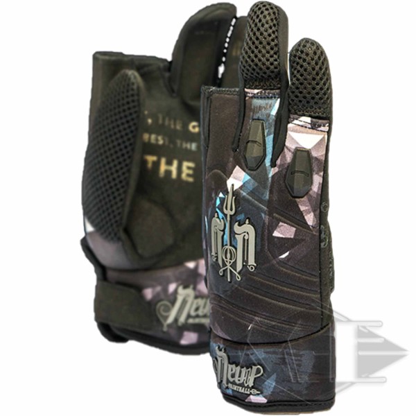 Devil paintball gloves