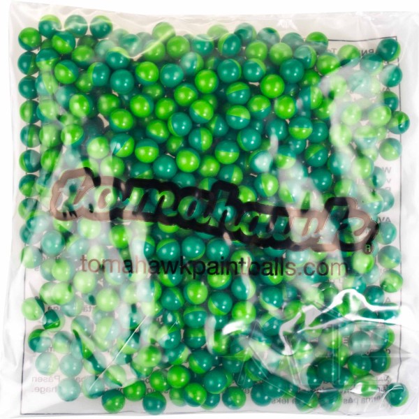 Tomahawk cal.50 "Fifty Classic" paintballs, 500 bag