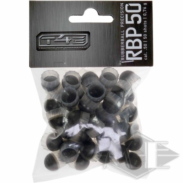 Umarex cal.50 Reballs "T4E RUB 50 Precision Rubberballs", 50 pieces