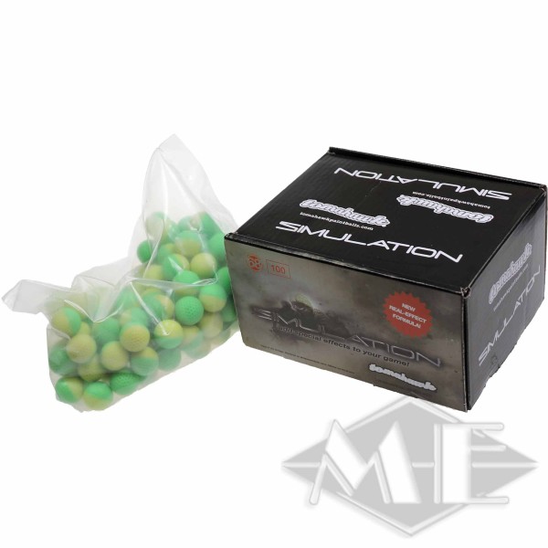 Tomahawk "Simulation" Powder Balls, 100 box