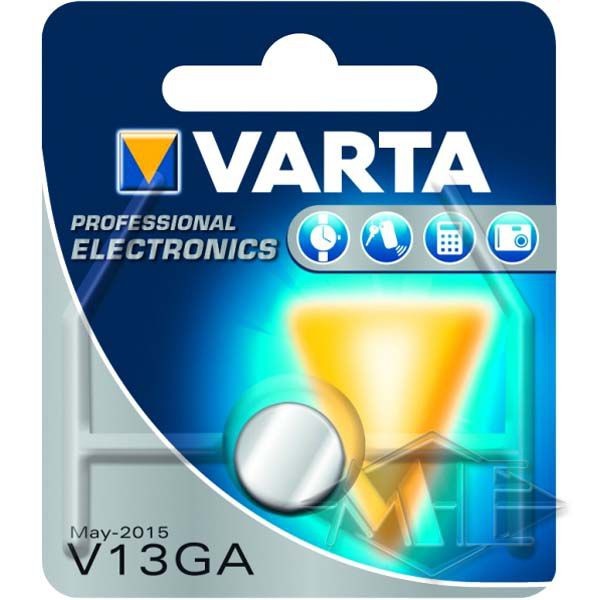 1.5V Varta button cell battery V13GA LR44