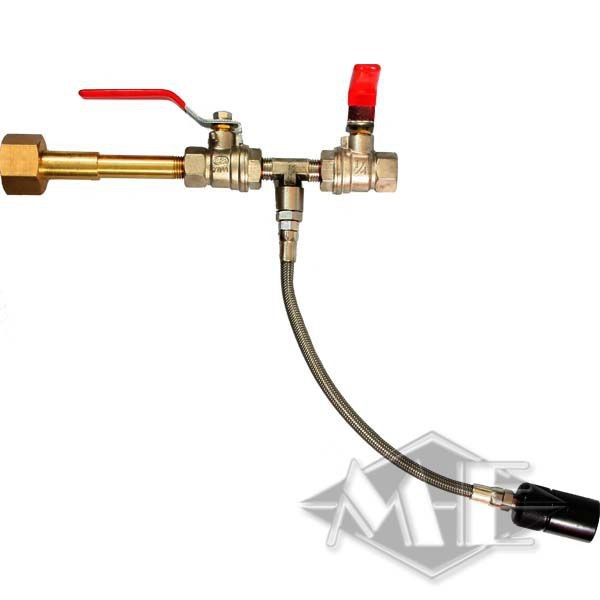CO2 filling station " de luxe ", with 2 filling taps