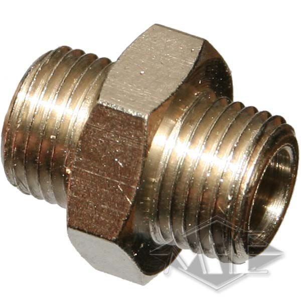 PPD 1/8" double thread adapter 2x male