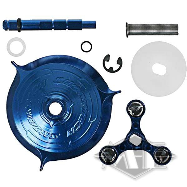Shocktech Halo B Hot Rod Kit (alu), blau
