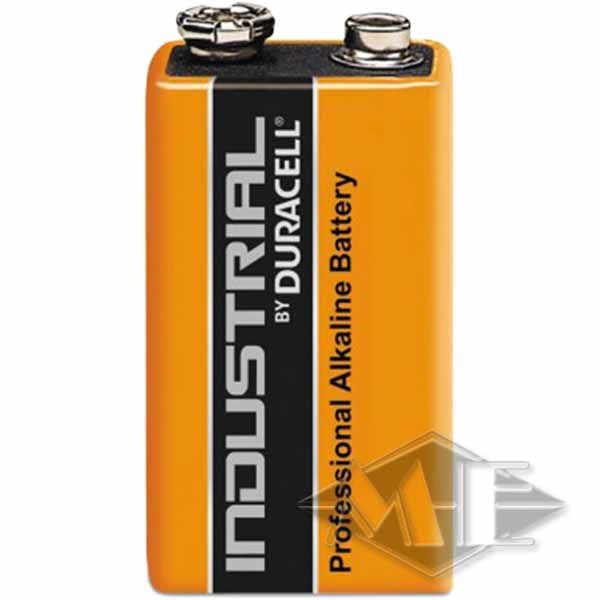 9V Duracell Industrial 9V block battery