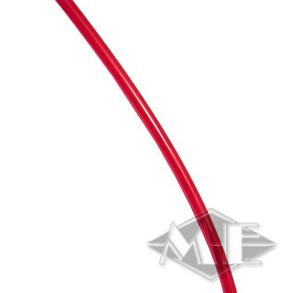 6 mm Macroline hose, red, per 50 cm