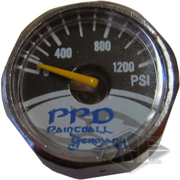 Mini manometer 0-1200psi, d=23mm