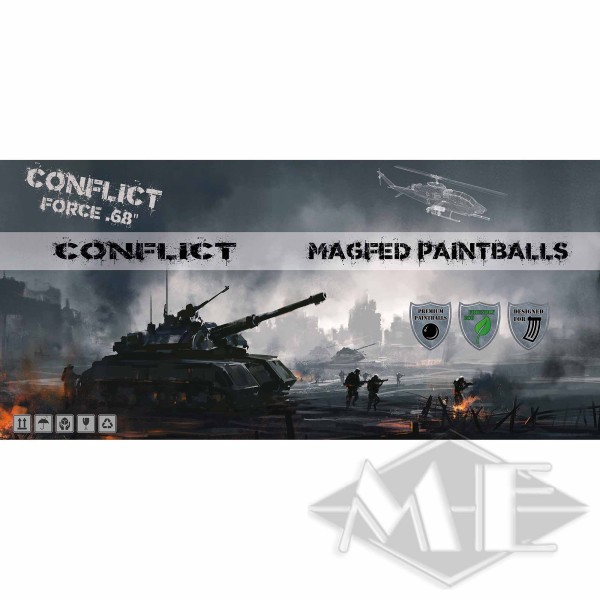 Groß-Banner "Conflict Force" 292 x 139cm