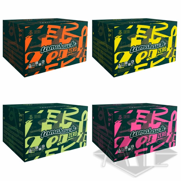 Tomahawk "Zero" paintballs, 2000 box